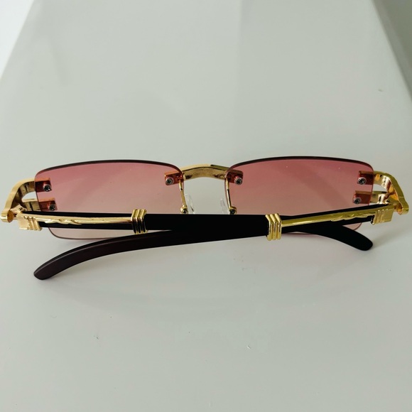 y2k rectangular sunglasses - Picture 2 of 3